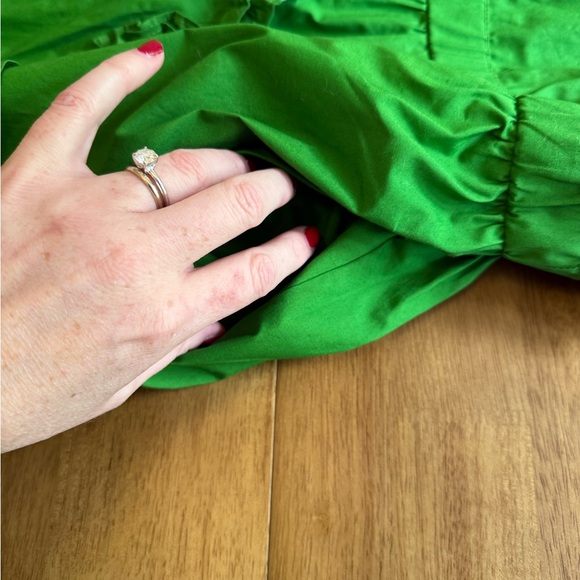 NWT Women's Ribbon Short Sleeve Midi Shirtdress kate spade new york Target Green - Picture 11 of 12